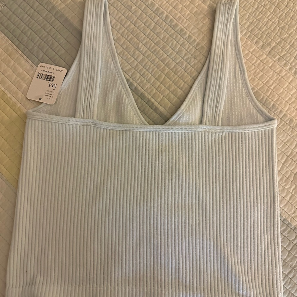 Free People Brami  Ice Blue M/L NWT - Picture 4 of 4